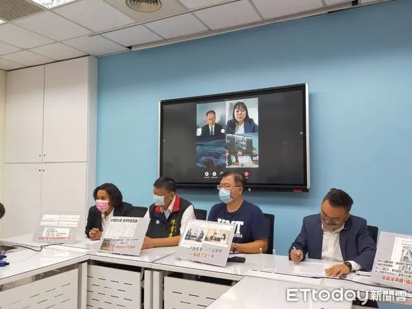 ▲▼ 國民黨團召開「國門只開一半 台商比旅客還難回來」記者會    。（圖／記者崔至雲攝）