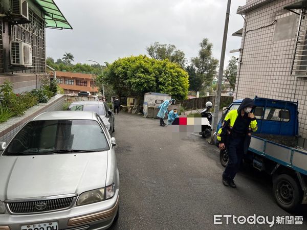 ▲▼ 警消現場勘驗。（圖／記者戴上容翻攝）