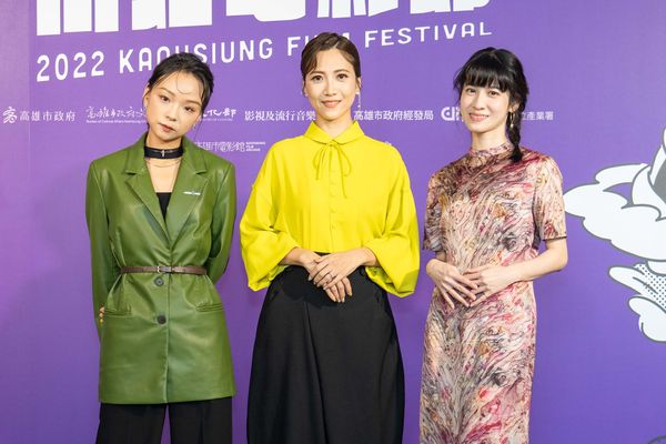 ▲▼《流麻溝十五號》出品人姚文智、導演周美玲帶著演員連俞涵、余佩真、徐麗雯、莊岳現身。（圖／高雄電影節提供）