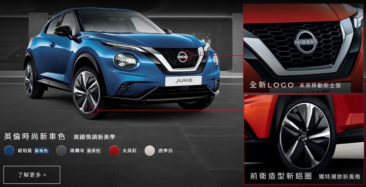 ▲新年式Nissan Juke。（圖／翻攝自Nissan）