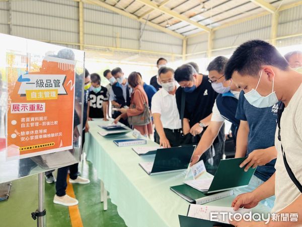 ▲屏東監理站推動汽車代檢廠三級品管觀摩會」             。（圖／記者陳崑福翻攝，下同）