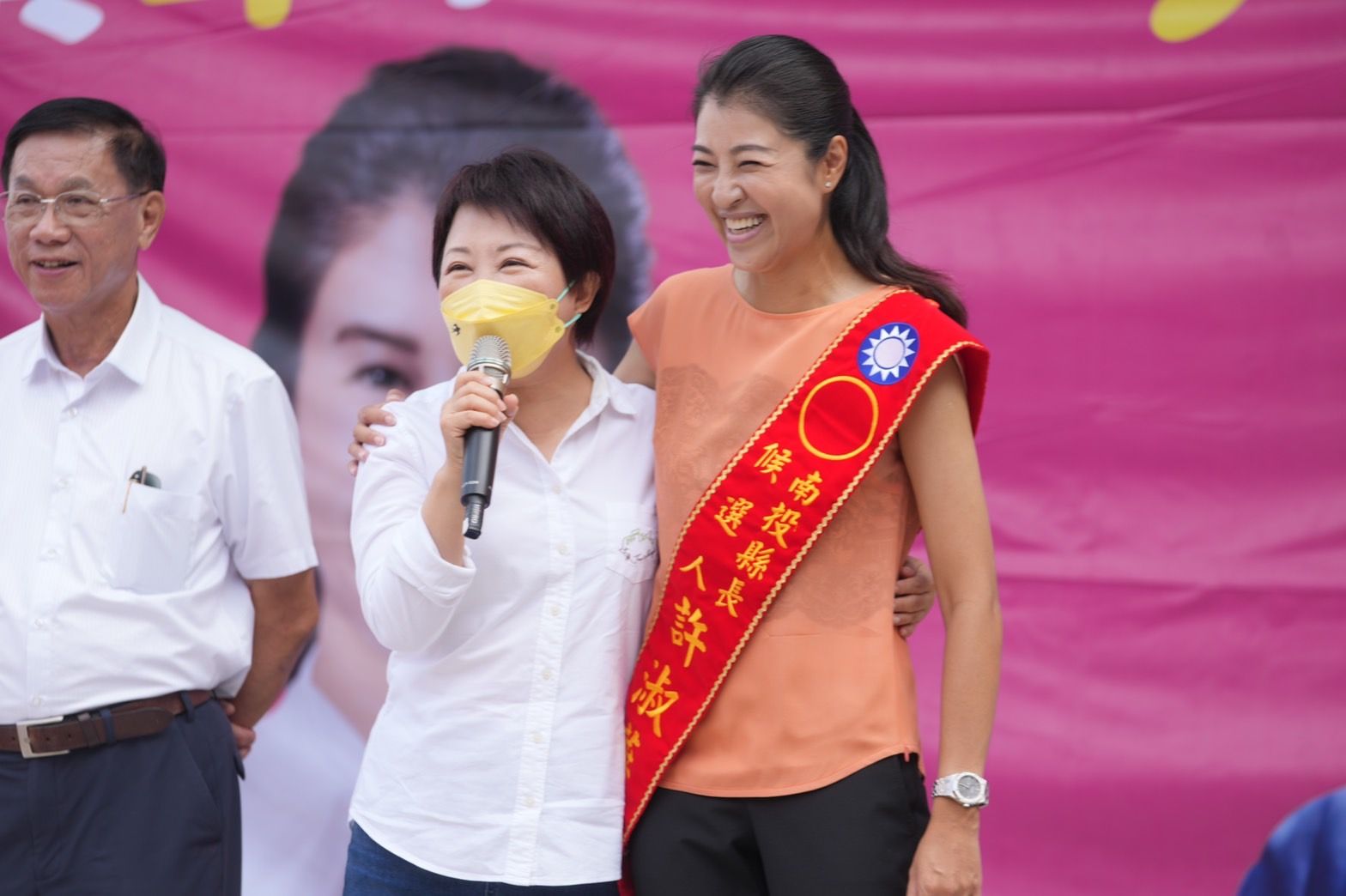 ▲▼盧秀燕為許淑華站台。（圖／許淑華競選辦公室提供）