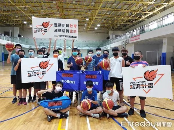 ▲世展會啟動「籃海計畫」組建籃球隊，台南籃球隊正式開訓。（圖／記者林悅翻攝，下同）