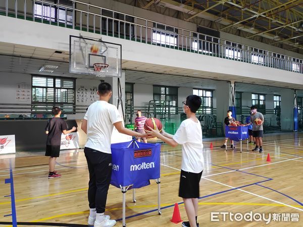 ▲世展會啟動「籃海計畫」組建籃球隊，台南籃球隊正式開訓。（圖／記者林悅翻攝，下同）