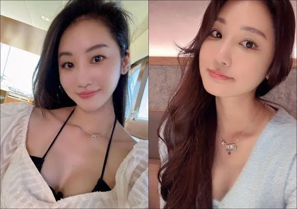 ▲▼長髮正妹穿馬甲內衣搭捷運 乘客暴動：不想下車了。（圖／翻攝自Vivi Lin臉書）