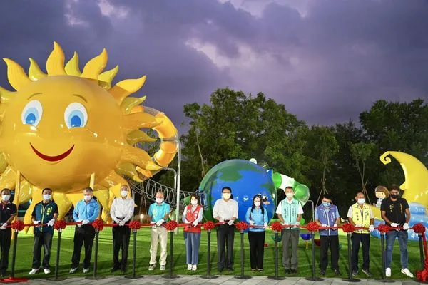 崁頂環保共融公園正式啟用 屏東幸福感再添1度!（圖／屏東縣政府提供）