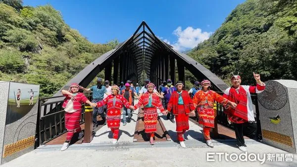 ▲奧萬大新建清水溪橋已開幕啓用。（圖／南投林區管理處提供，下同）