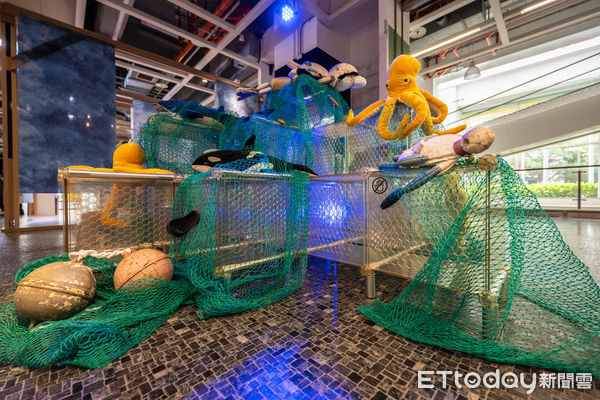 ▲▼Impact Hub Taipei與IKEA宜家家居，以「海洋保育」為主題，共同打造「海底世界」永續展覽。（圖／Impact Hub Taipei提供）。