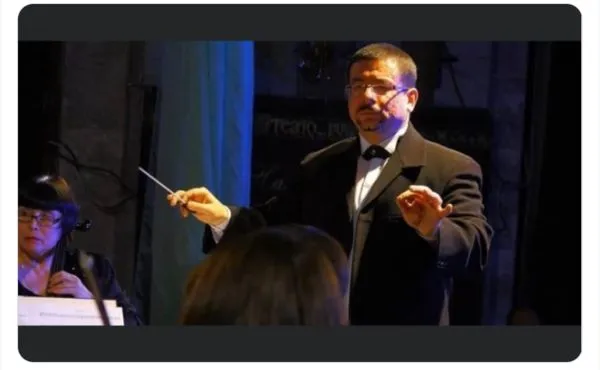 ▲▼烏克蘭知名指揮家克爾帕堅科（Yuriy Kerpatenko）。（圖／翻攝自twitter／@Gerashchenko_en）