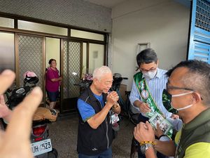 打造新雲林拚未來　縣長參選人劉建國首度徒步從「建國里」出發