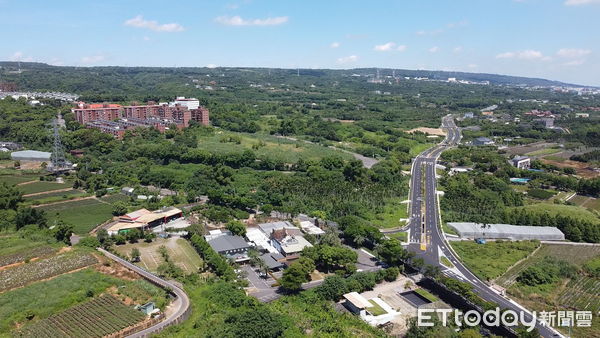 ▲南投縣政府興建139丙線工業路第二期通車，旺來園區聯外道路也動土開工。（圖／南投縣政府提供，下同）