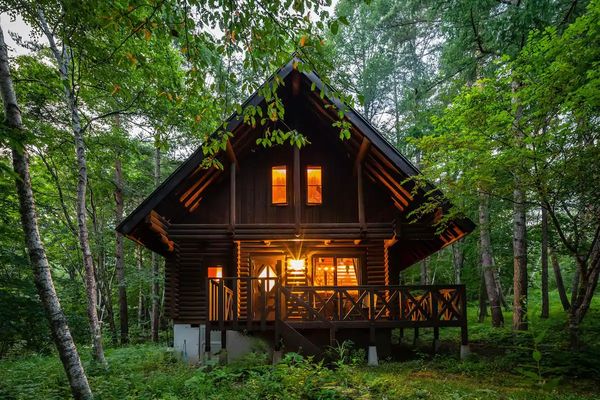 ▲▼長野縣適合情侶和家庭入住的優雅僻靜小木屋。（圖／Airbnb提供）