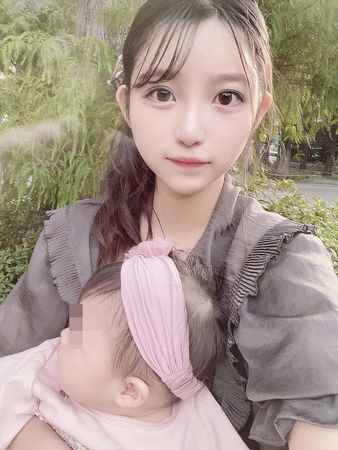 ▲野田仁美停工一年突坦承有了7個月大的女兒。（圖／翻攝自野田仁美推特）