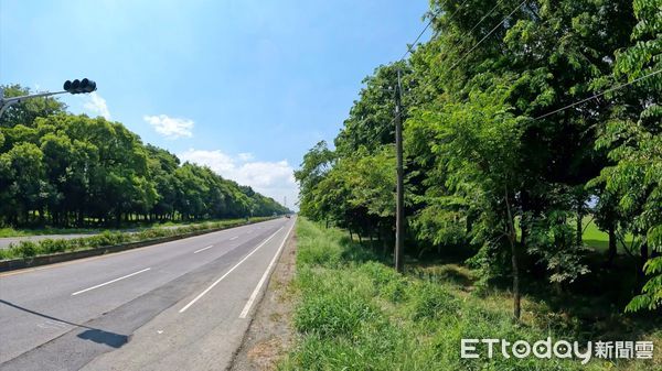 ▲▼屏鵝公路潮州段纜線下地、路面重鋪，天際淨空。（圖／公路總局）