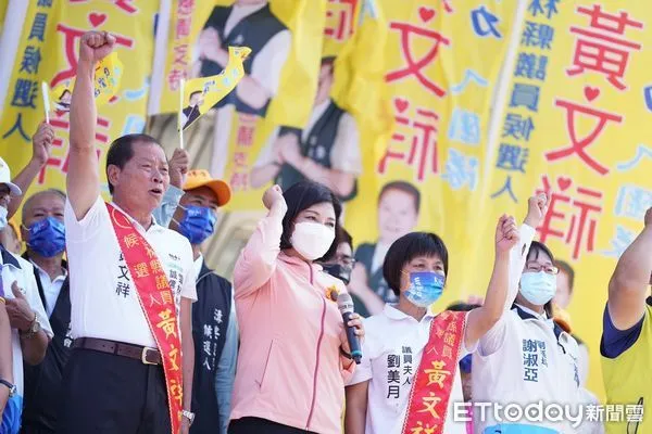 ▲▼雲林縣長張麗善今與縣議員黃文祥成立水林聯合競選總部一起拚連任。（圖／張麗善競總提供）