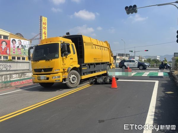 ▲▼        台中霧峰死亡車禍     。（圖／記者鄧木卿翻攝）