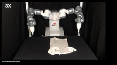美柏克萊加大創「雙手臂摺衣機器人」　每小時30件↑號稱世界最快
