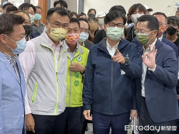 ▲▼高雄市長陳其邁,農委會主委陳吉仲。（圖／記者許展溢攝）