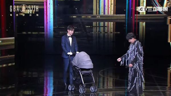 ▲第57屆金鐘獎，頒獎人黃子佼。（圖／翻攝自YouTube／廣播電視金鐘獎Golden Bell Awards）