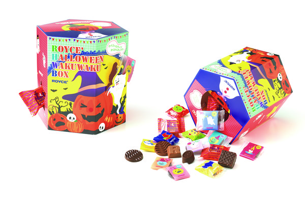 ▲▼city’super引進的日本巧克力品牌ROYCE’ 推出「萬聖節驚喜盒」等限定包裝商品。（圖／city’super提供）