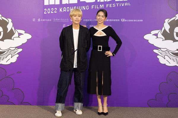 ▲▼《女優，摔吧！》導演周美豫、演員夏于喬。（圖／高雄電影節提供）