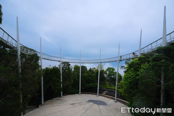 ▲檳城升旗山(Penang Hill),檳城旅遊,馬來西亞旅遊,升旗山纜車,升旗山樹頂步道,升旗山Sky Walk天空步道。（圖／記者彭懷玉攝）