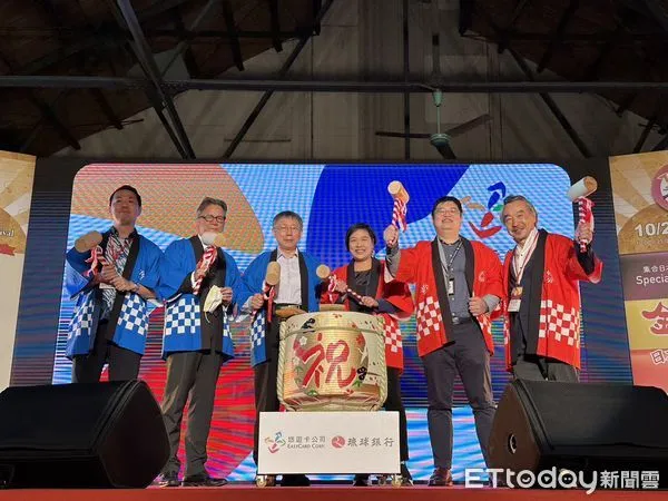 ▲▼柯文哲出席悠遊卡嗶進琉球啟動記者會。（圖／記者袁茵攝） 