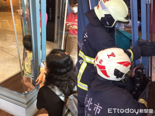 ▲▼ 十三行博物館驚傳夾手意外            。（圖／記者戴上容翻攝）