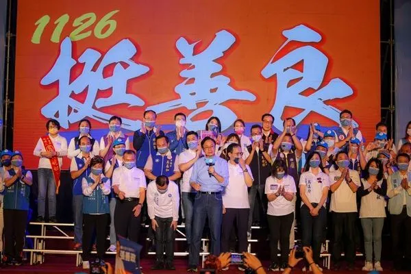 ▲張善政北區總部成立，逾萬民眾「挺善良」。（圖／張善政競總提供）