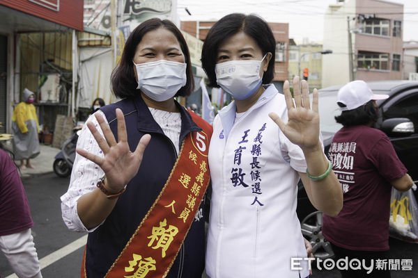 ▲▼ 國民黨籍嘉義縣長候選人王育敏積極串聯在野力量 。（圖／王育敏競選辦公室提供）