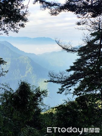 ▲能高風景壯麗宜人。（圖／南投林區管理處提供）