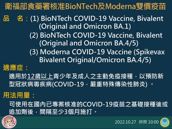 ▲▼次世代疫苗通過EUA。（圖／指揮中心提供）