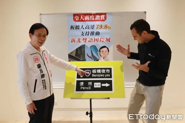 ▲▼ 新北市板橋議員參選人廖裕德提出雙語國際城政策，將聽與說擺在第一位（圖／競辦提供）