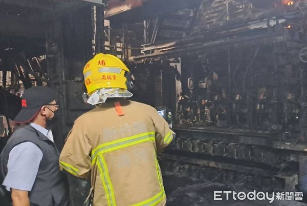 ▲竹縣大享容器潤滑油溢出起火　居民罵爆！環保局要求限期改善。（圖／新竹縣府提供）