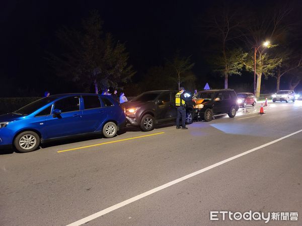 ▲▼金門酒駕連3車追撞車禍。（圖／記者林名揚翻攝）