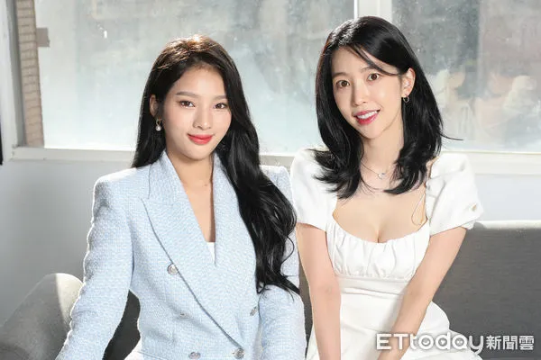 ▲家儀、到怡專訪。（圖／記者黃克翔攝）