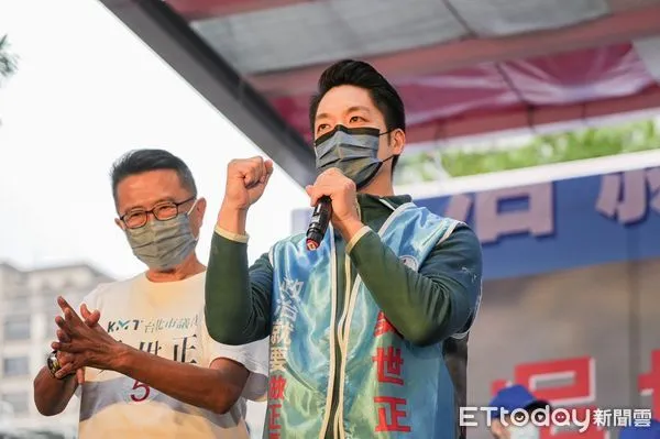 ▲▼    蔣萬安出席吳世正市議員競選總部成立大會暨藝文展演活動     。（圖／蔣萬安競辦提供）