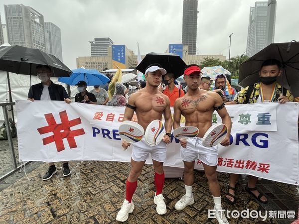 ▲▼2022台灣同志遊行今天下午登場。（圖／記者許敏溶攝）