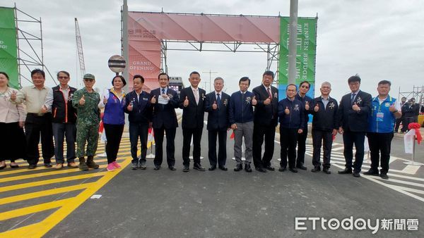 ▲▼金門大橋通車典禮。（圖／記者林名揚翻攝）