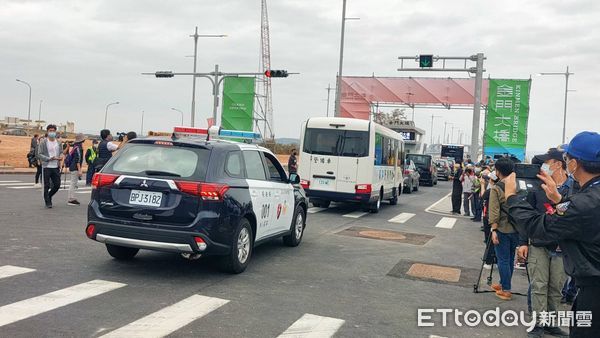 ▲▼金門大橋通車典禮。（圖／記者林名揚翻攝）