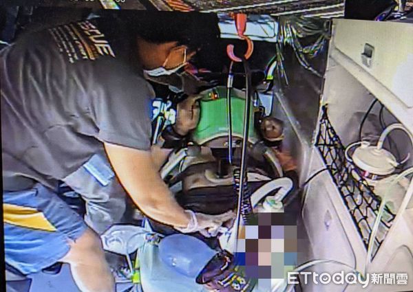 ▲在日月潭車埕周邊水力電廠聯外道路工作的除草工遭蜂螫過敏休克，送醫不治。（圖／記者高堂堯翻攝）