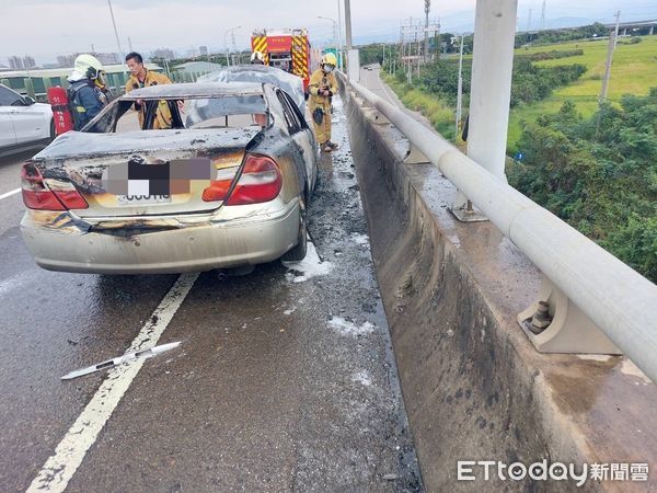 ▲▼ 彰化火燒車。（圖／記者唐詠絮翻攝）