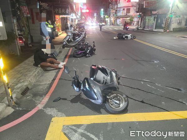 ▲▼  泰山車禍           。（圖／記者戴上容翻攝）