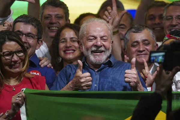 ▲▼ 巴西前總統魯拉（Luiz Inacio Lula da Silva）大選獲勝。（圖／達志影像／美聯社）