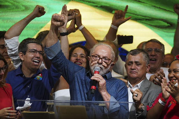 ▲▼ 巴西前總統魯拉（Luiz Inacio Lula da Silva）大選獲勝。（圖／達志影像／美聯社）