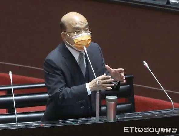 ▲▼蘇貞昌 陳以信 故宮相關 立法院院會 內政組。（圖／記者屠惠剛攝）