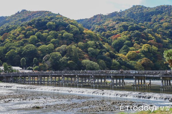 ▲▼京都嵐山，渡月橋，日本旅遊，京都旅遊。（圖／記者蔡玟君攝）