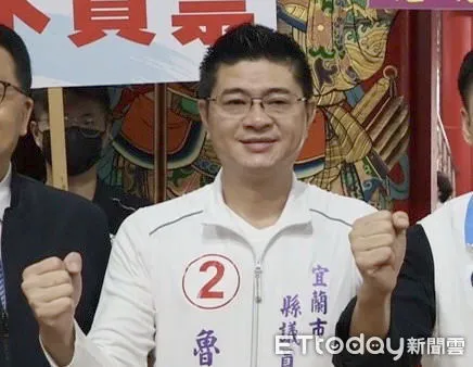 ▲▼無黨籍宜蘭市縣議員候選人魯秀傑，列治平對象，掃黑被捕。（圖／記者游芳男翻攝，下同）