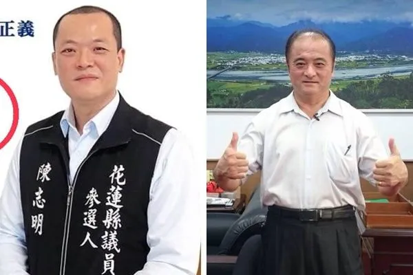 ▲▼花蓮玉里鎮長候選人龔文俊、縣議員候選人陳志明涉嫌賄選。（圖／翻攝自臉書）