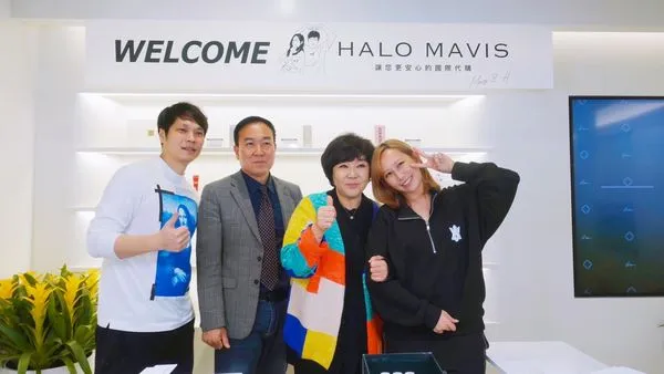 ▲▼ Mavis瑪菲司一到韓國就備受禮遇。（圖／Halo Mavis國際連線提供）